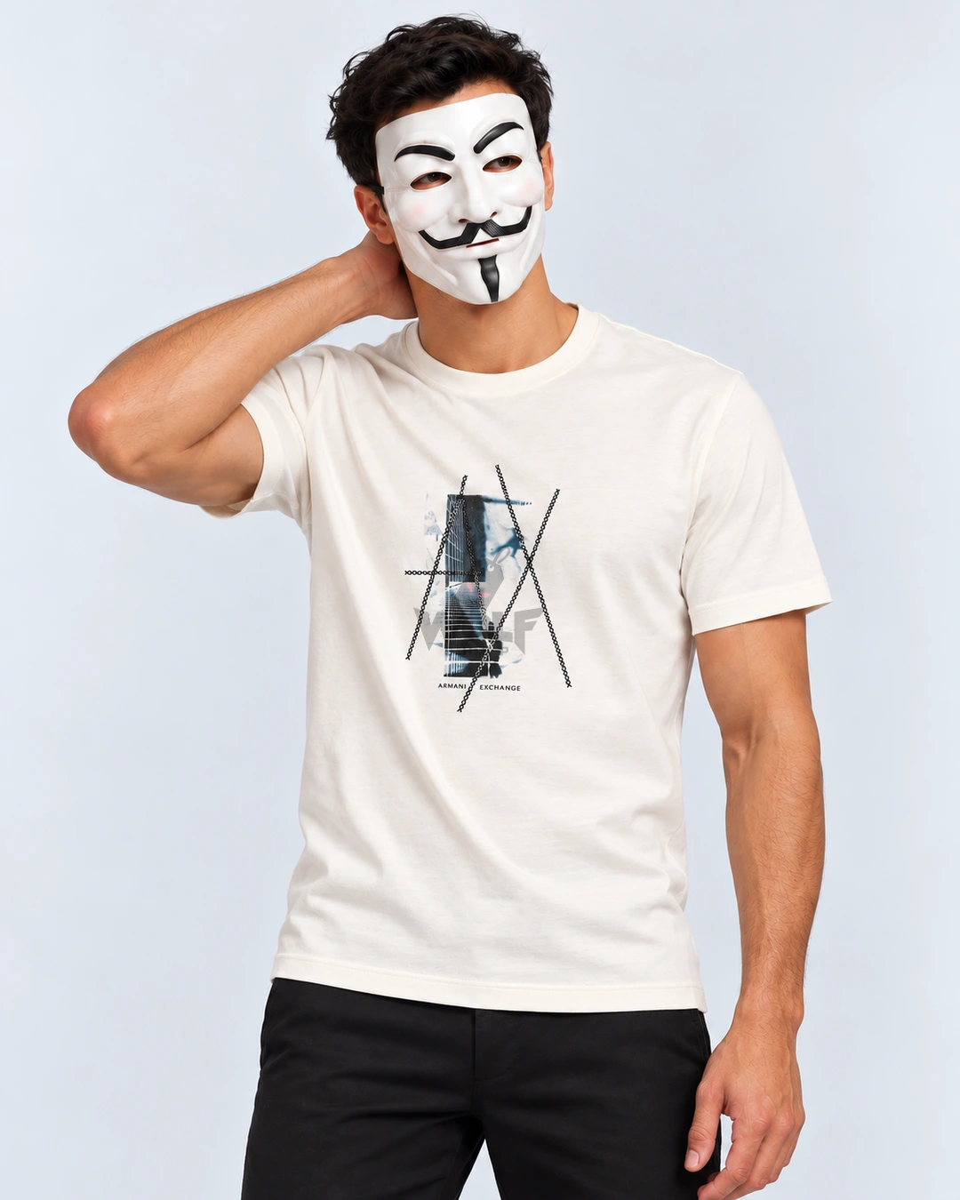 City frame T-shirt in Off-white